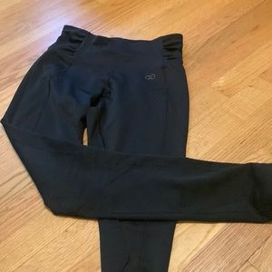 Calia thick fabric leggings. Size small. Black.